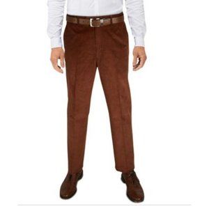 Lauren Ralph Lauren Mens $95 Classic Fit Stretch Corduroy Pants Vicuna 46X34